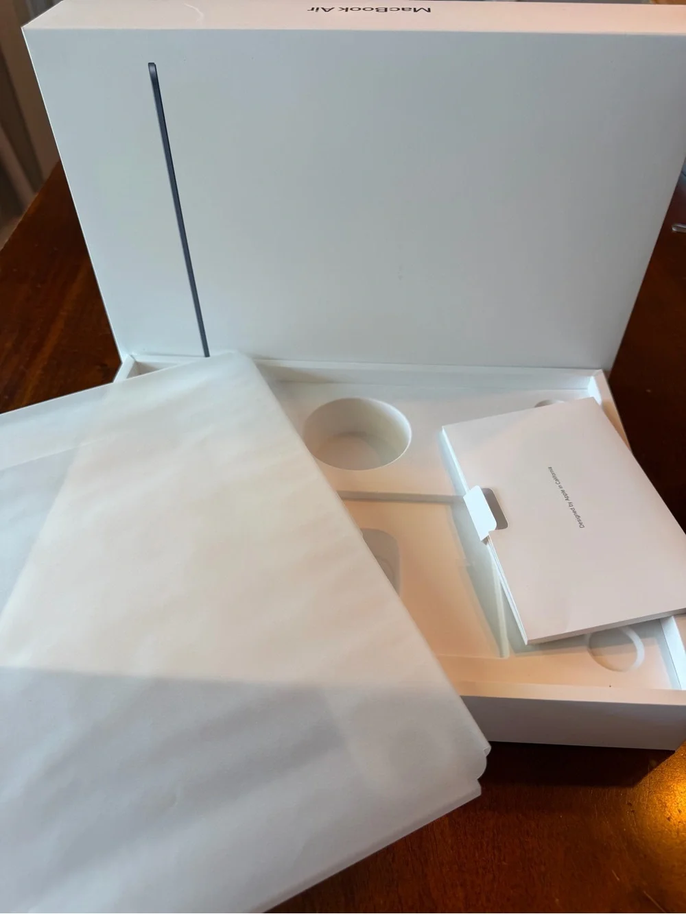 Apple MacBook Air 13”- Silver EMPTY BOX ONLY